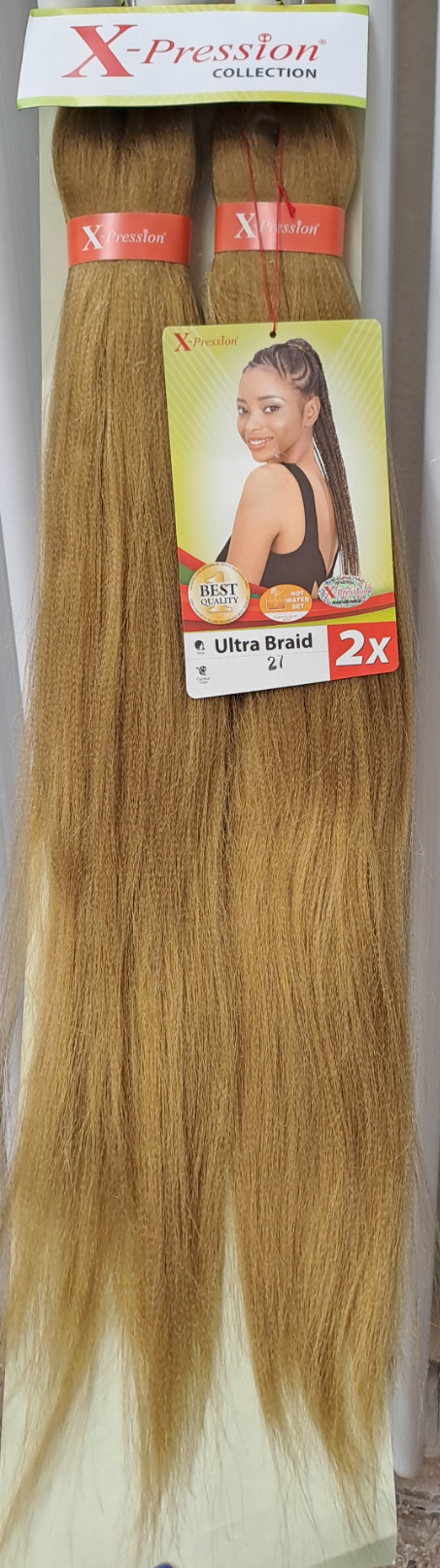 Xpression Hair Extension Braids Braids Kanekalon Pre-stretched 160 g 46''