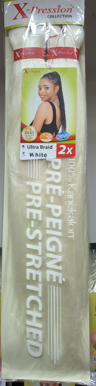 Xpression Hair Extension Braids Braids Kanekalon Pre-stretched 160 g 46''