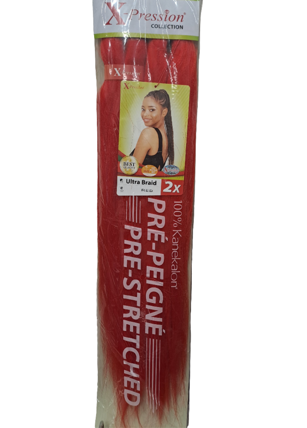 Xpression Hair Extension Braids Braids Kanekalon Pre-stretched 160 g 46''