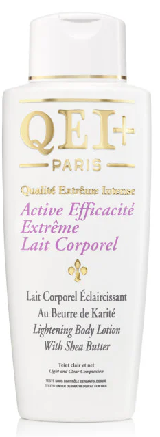 QEI+ Paris Lightening Body Lotion 500ml - 16.91 fl.oz  Efficacité Shea Butter