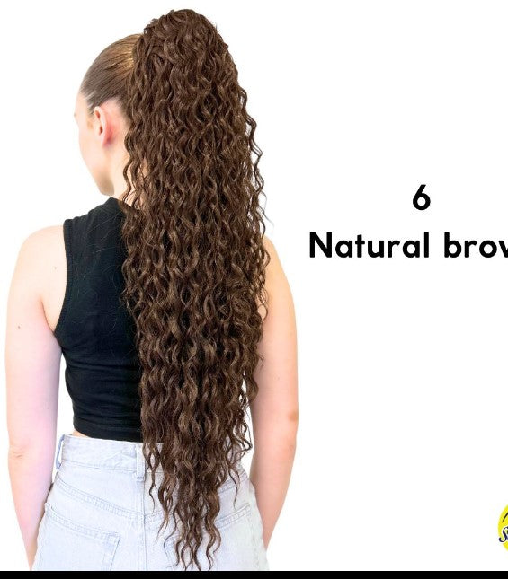 Extension Coda Di Cavallo JACY Capelli Ricci 70 cm