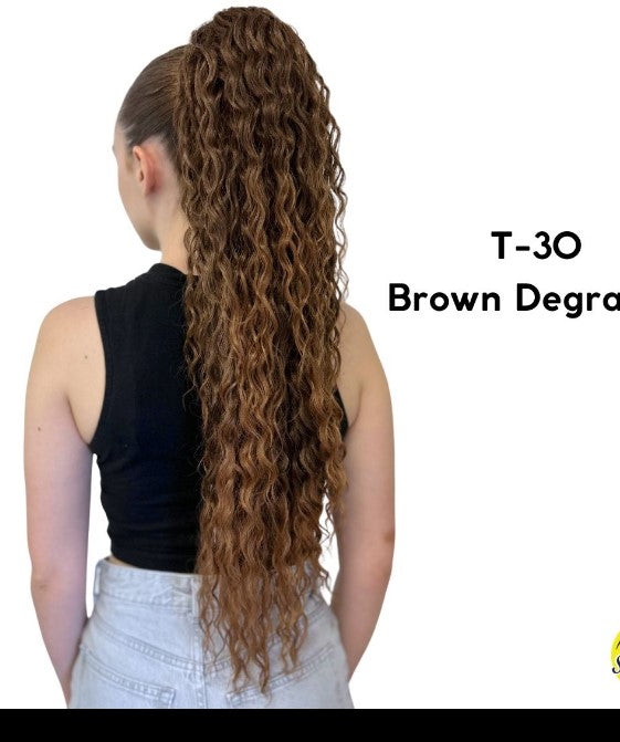 Extension Coda Di Cavallo JACY Capelli Ricci 70 cm