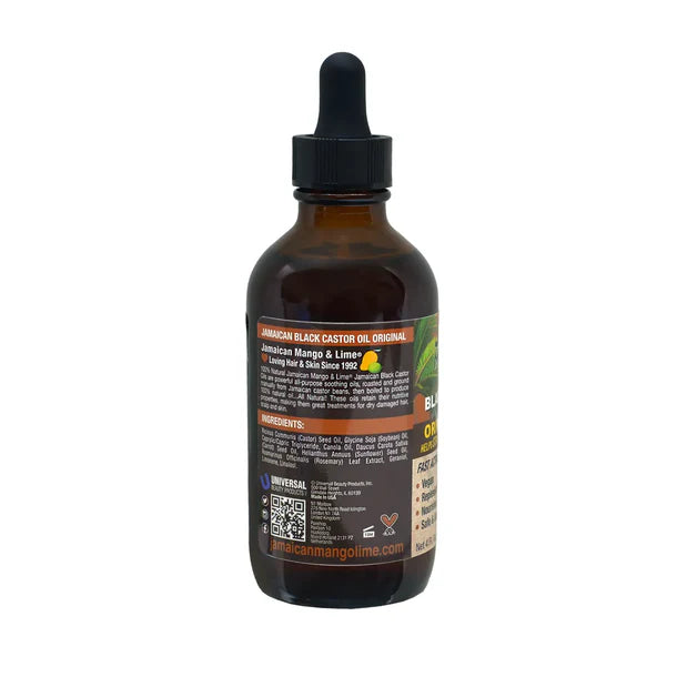 Jamaican Mango & Lime Black Castor Oil Original 118ml -  4 FL oz