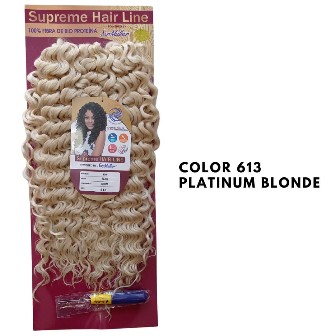 JOY – Extension Crochet Braids in Bioproteina – capelli Ricci 300g