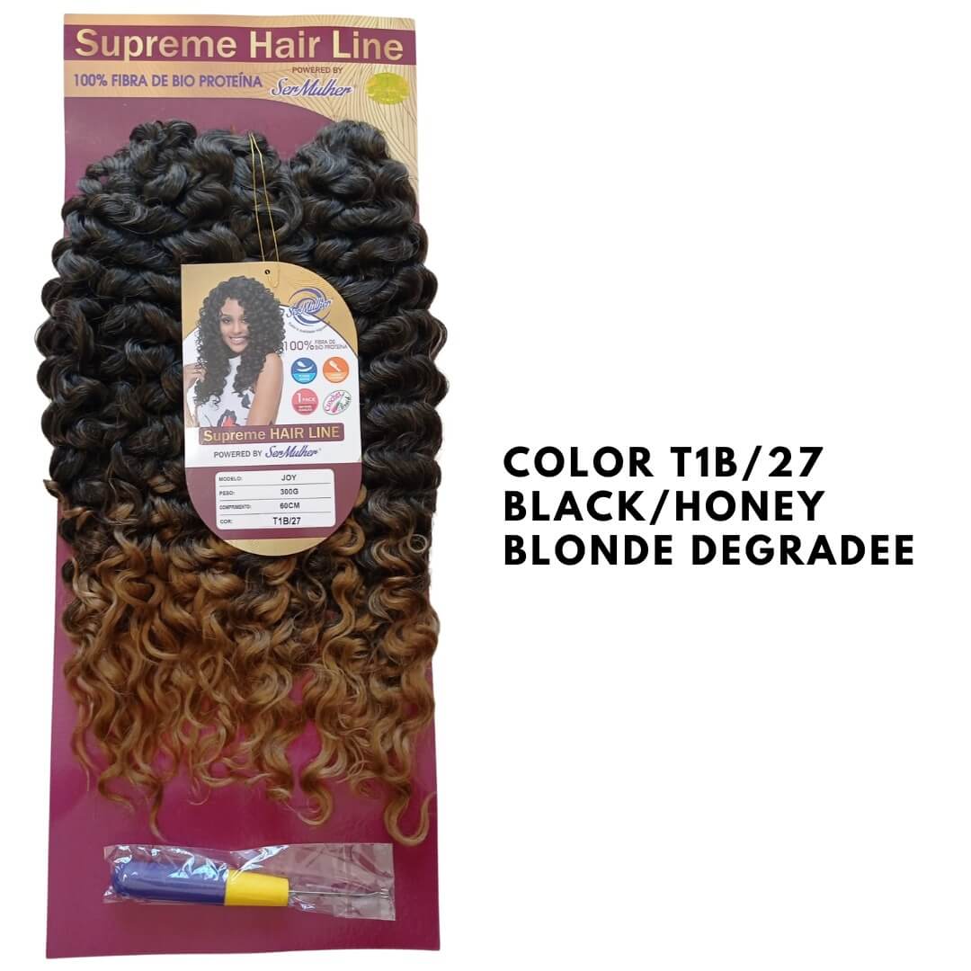 JOY – Extension Crochet Braids in Bioproteina – capelli Ricci 300g