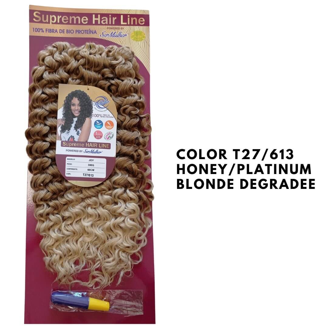 JOY – Extension Crochet Braids in Bioproteina – capelli Ricci 300g
