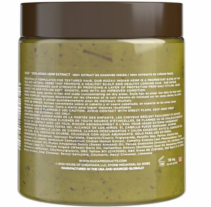 Kuza Indian  Hair  food & and Scalp Treatment, 113g  4 Oz