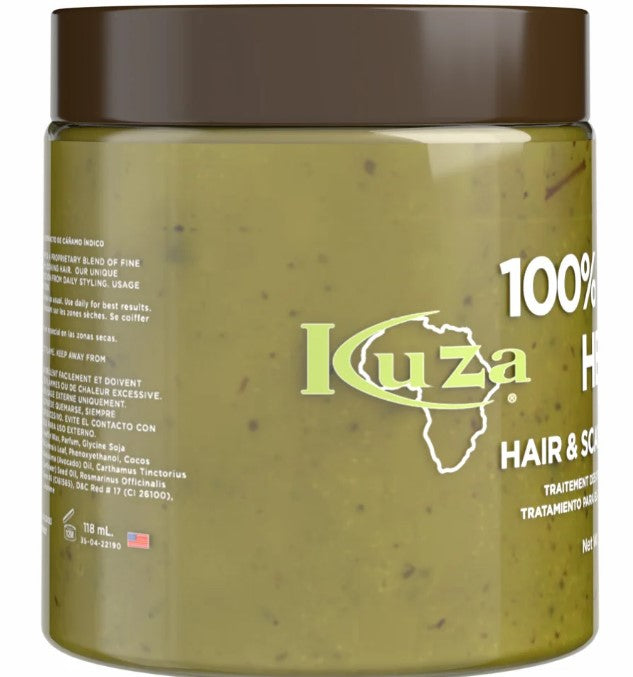 Kuza Indian  Hair  food & and Scalp Treatment, 113g  4 Oz