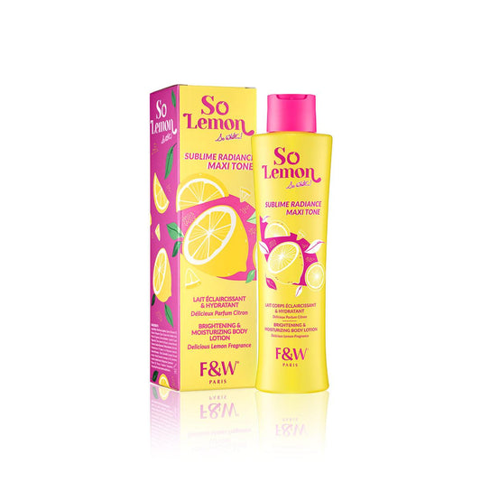 Fair & White  So Lemon Brightening & Moisturizing Body Lotion - Sublime Radiance Maxi Tone 250 ml / 8.45 fl.oz