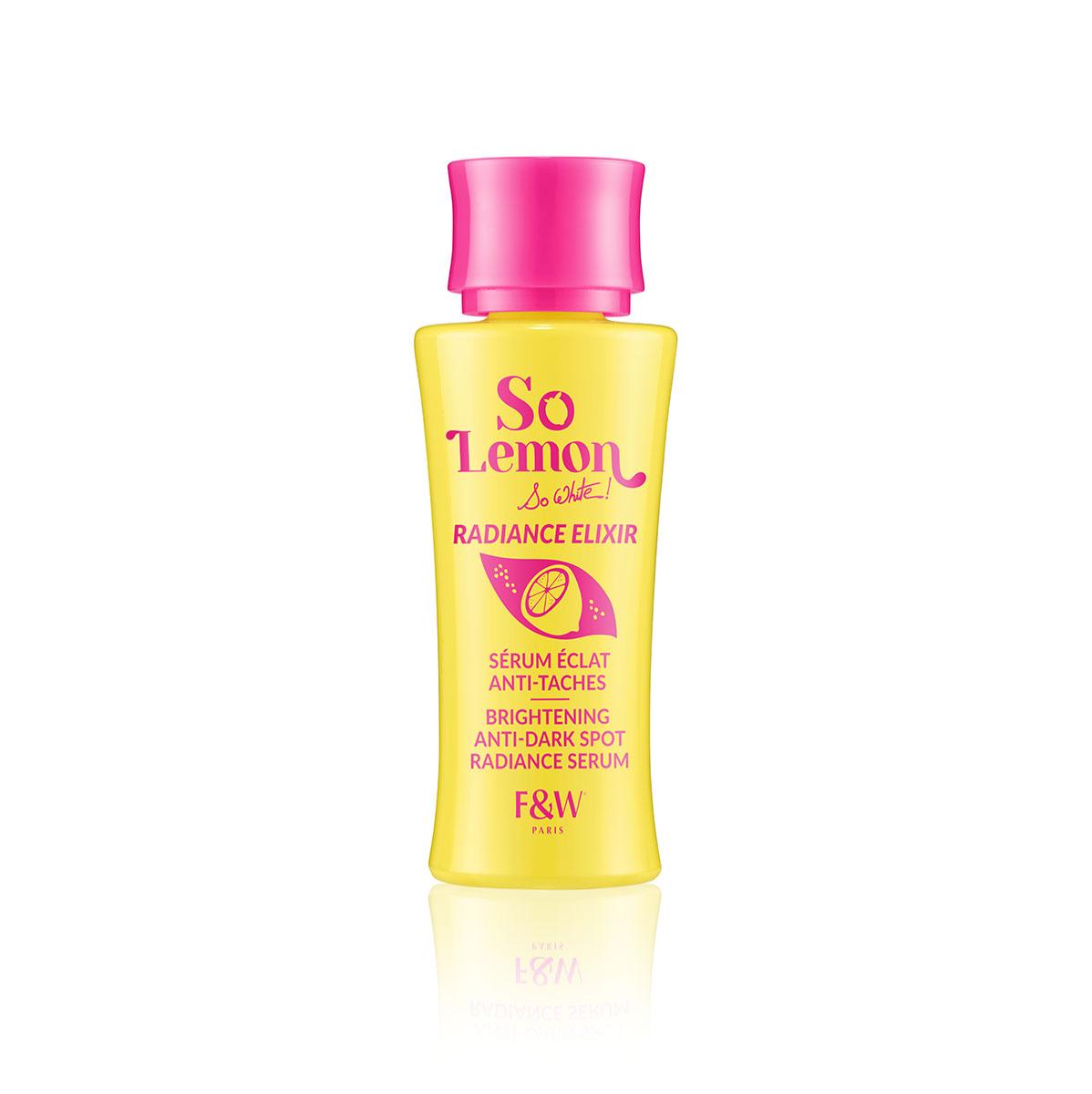 F&W So Lemon Brightening Anti-Dark Spot Face Serum - Radiance Elixir  30ml / 1 fl.oz