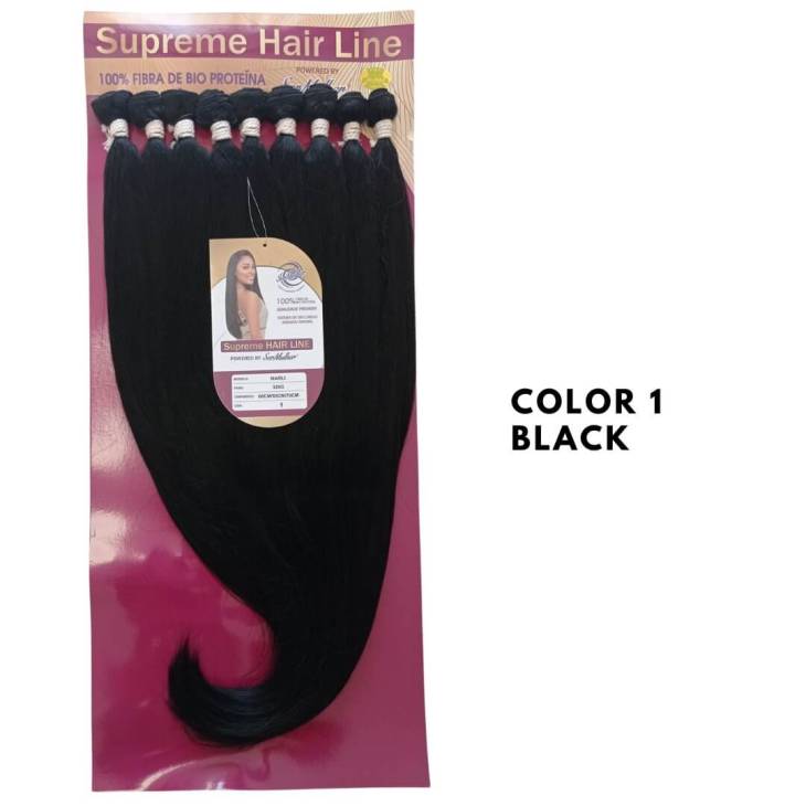 MARLI- Extension a Tessitura Top Quality- capelli Lisci 320g 3 per 70cm cm, 3 per 65cm, 3 per 60cm