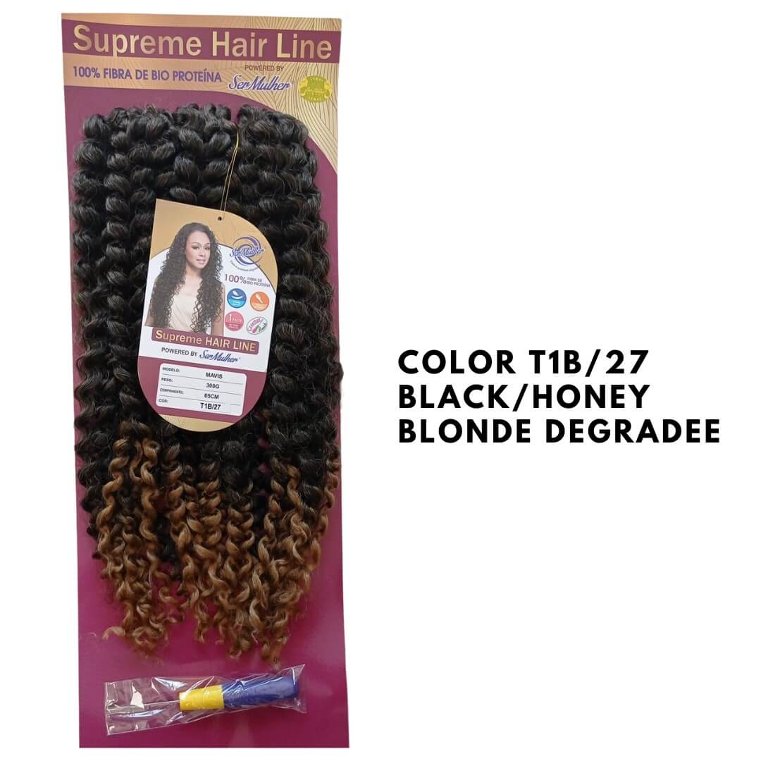 MAVIS – Extension Crochet Braids in Bioproteina – capelli Ricci 65cm 300g