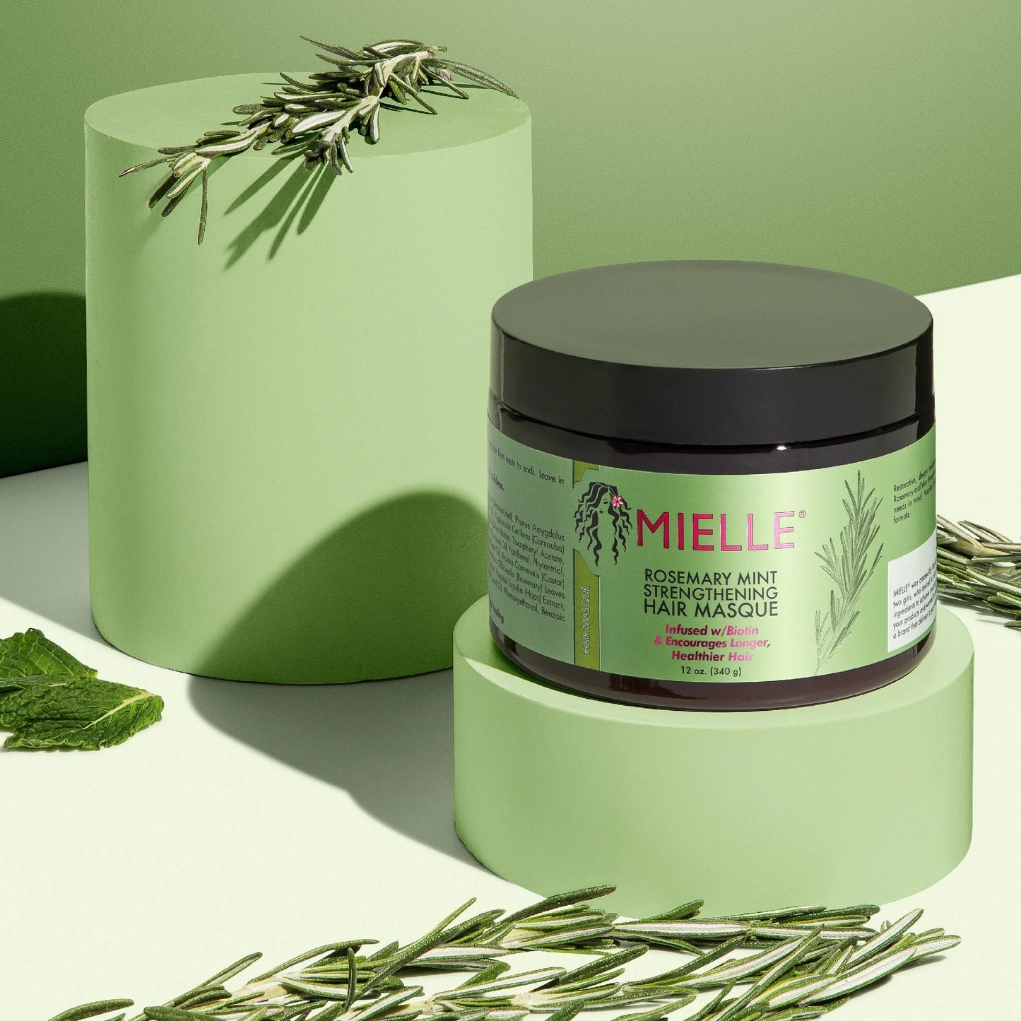 Mielle Rosemary Mint Strengthening Hair Masque 340g 12oz
