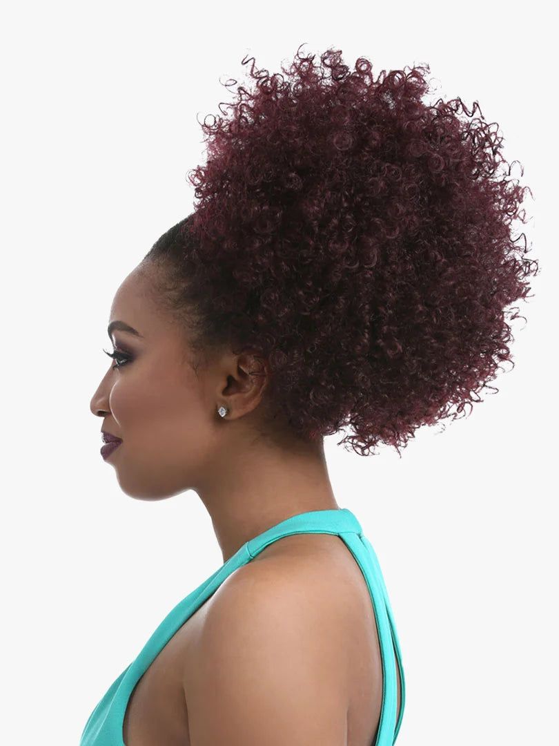 PONY INSTANT , Natural Afro 10" Sensationnel. Secure, Flexible Cap