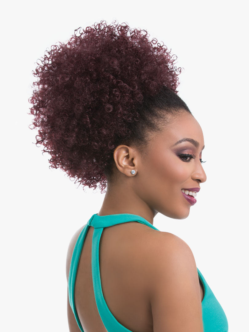PONY INSTANT , Natural Afro 10" Sensationnel. Secure, Flexible Cap