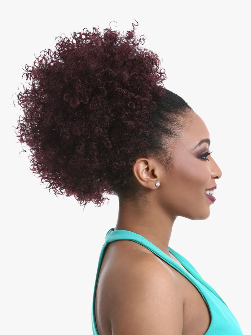 PONY INSTANT , Natural Afro 10" Sensationnel. Secure, Flexible Cap