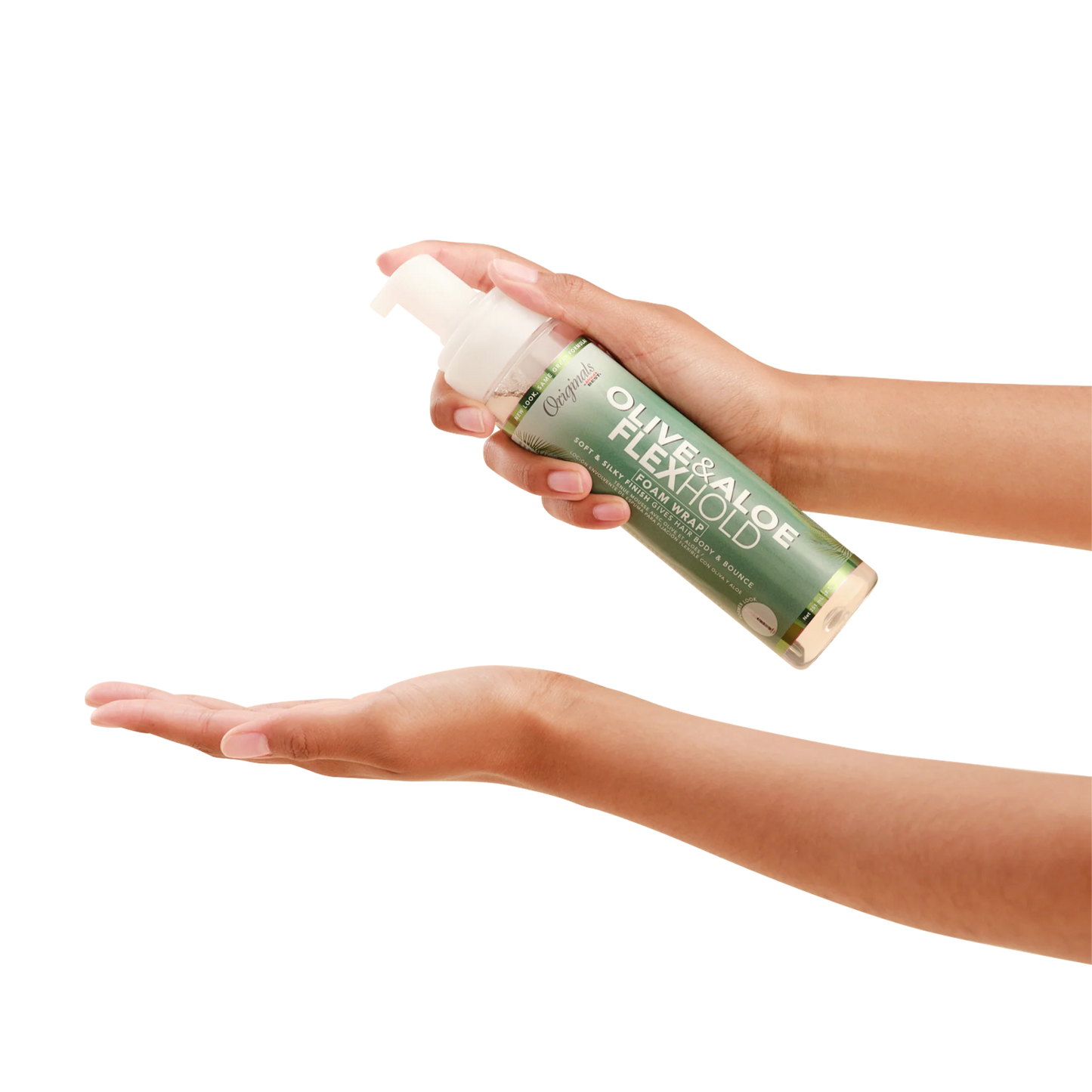 Original AFRICAN BEST OLIVE & ALOE FLEXHOLD FOAM WRAP 251 ML