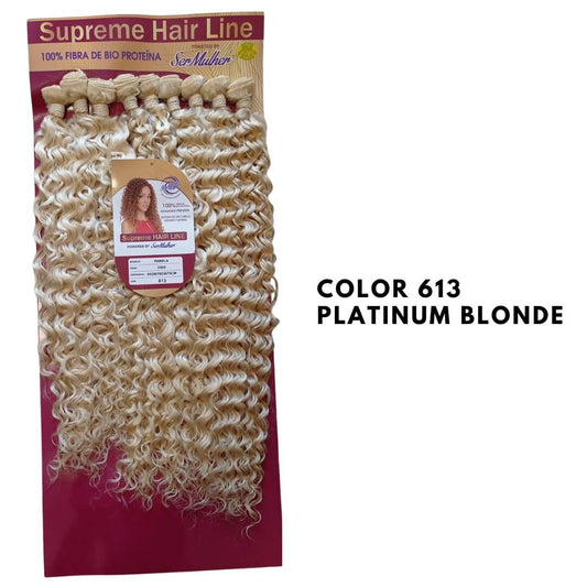 PAMELA – Extension a Tessitura in Bioproteina – capelli Ricci 330g ( 3 per 75cm cm, 3 per 70cm, 3 per 65cm)