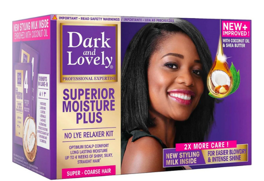 Dark & Lovely Moisture Plus No-Lye Relaxer Super