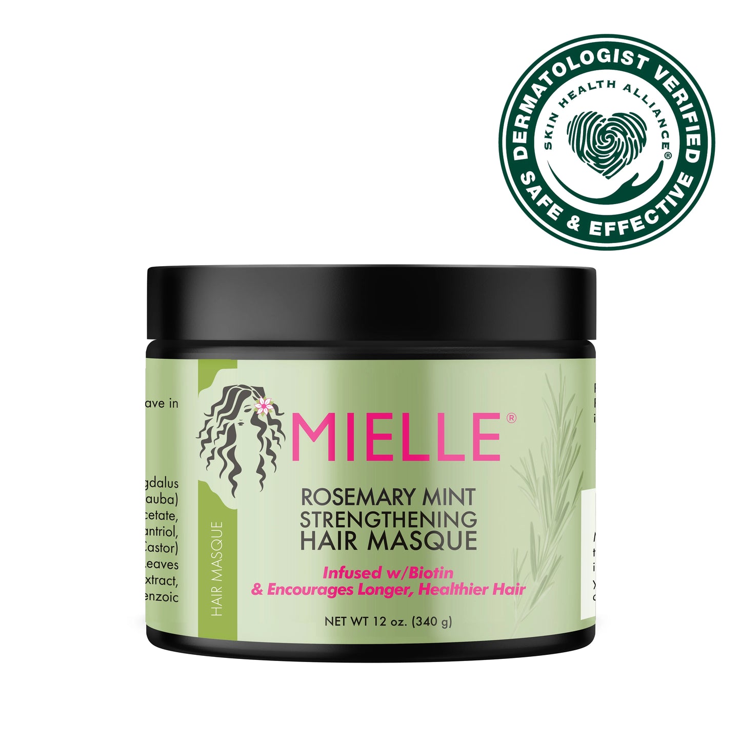 Mielle Rosemary Mint Strengthening Hair Masque 340g 12oz