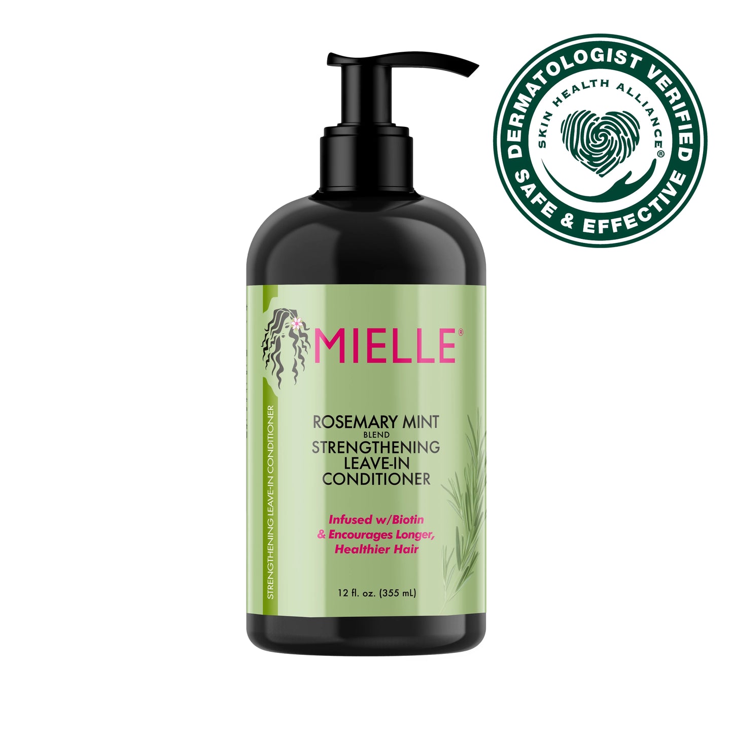 Mielle Rosemary Mint Strengthening Leave-In Conditioner 355ml 12fl.oz