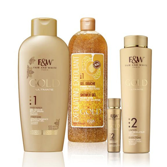 Fair and White Gold BODY UNIFYING ROUTINE | GOLD