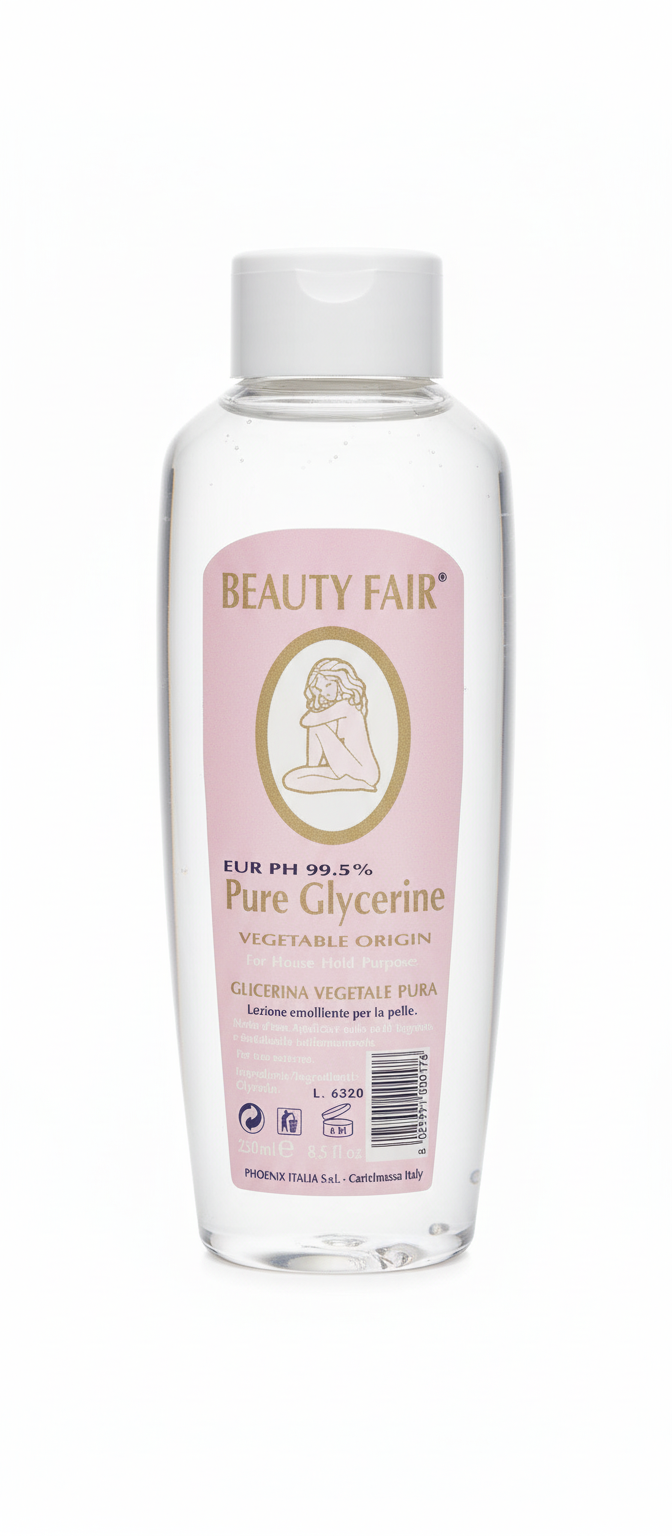 Beauty Fair Pure Glycerine 250ml. Made in Italy