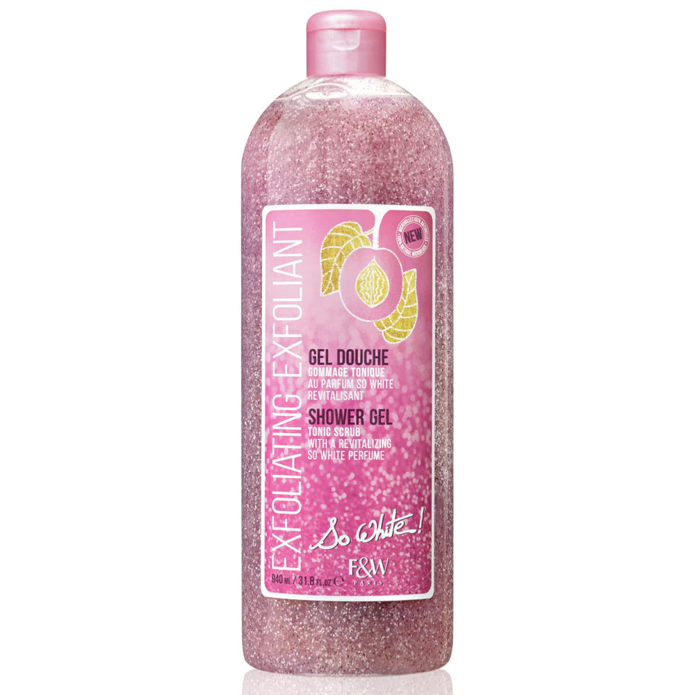 Fair & White So White SHOWER GEL SCRUB-GEL DOUCHE GOMMAGE TONIQUE 940ml