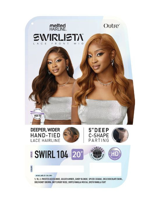 Wig Outre Melted Hairline Swirlista  - Swirl 104  20"