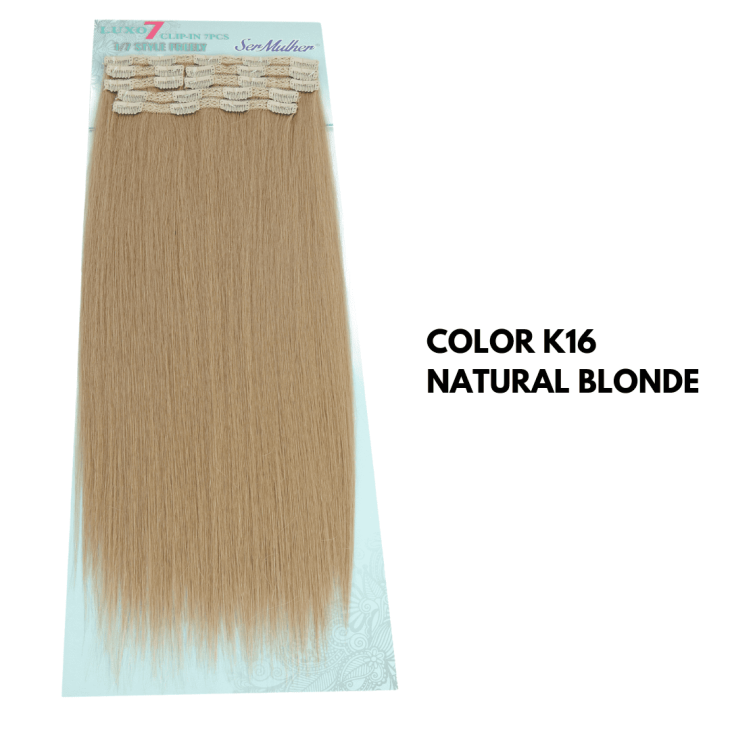 THELMA – 7 Bande di Extension con Clip – capelli lisci 228gr