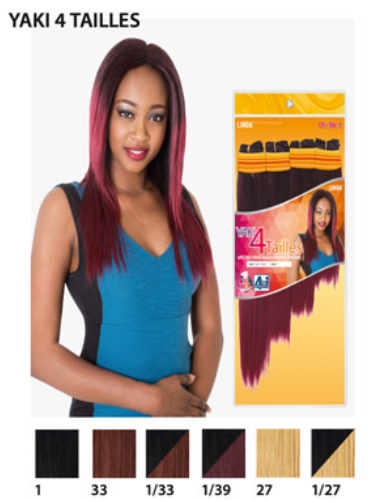Yaki 4Tailles 1/27 Weavon, Extension, Tissage-Artificial Hair
