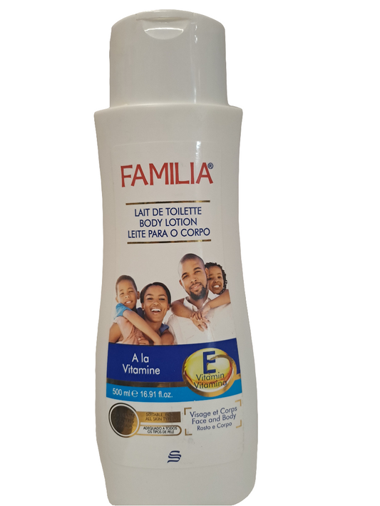 FAMILIA Body Lotion with Vitamin E 500 ml 16.91 FL.OZ