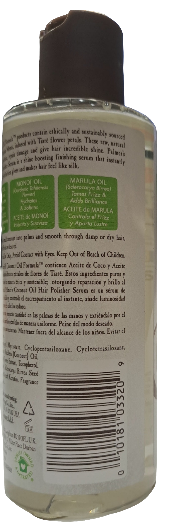 palmer's coconut oil formula hair polisher serum Palmer's Coconut Oil Formula Moisture Boost Hair Polisher Serum with V – Afrodreams