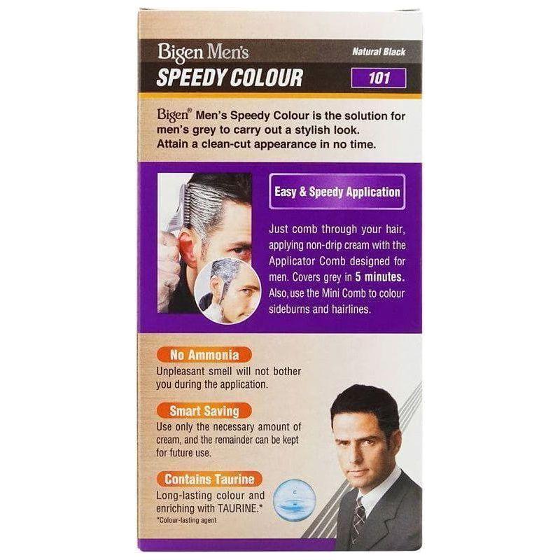 Bigen Men's Speedy Colour Natural Black 101