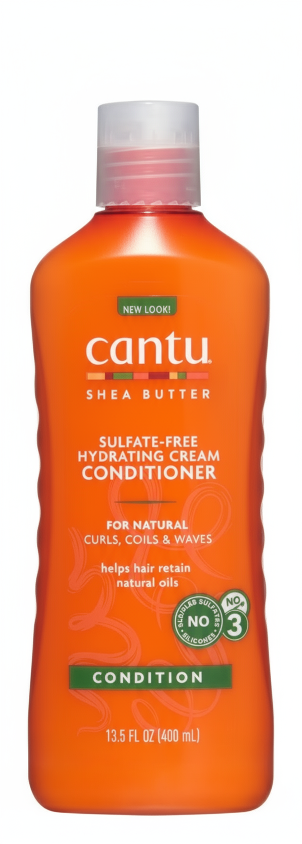 Cantu Shea Butter for Natural Hair Sulfate-Free Hydrating Cream Conditioner 400ml-Balsamo idratante in crema senza solfati