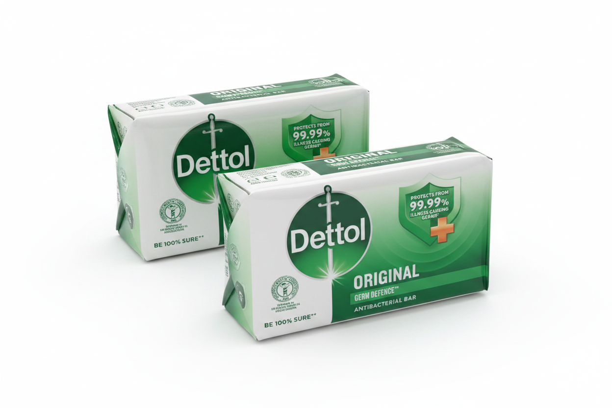Dettol Soap Original 2 pezzi