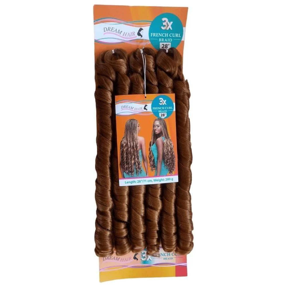 French Curl 3X Braid 56 cm / 22'' 210g synthetic hair