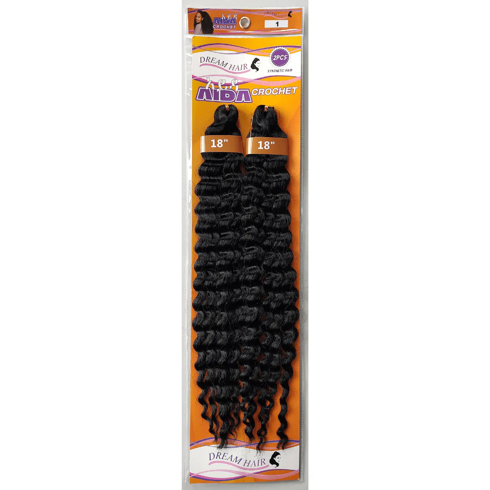 Hair Aida Crochet 18" (2 PCS) 120 g