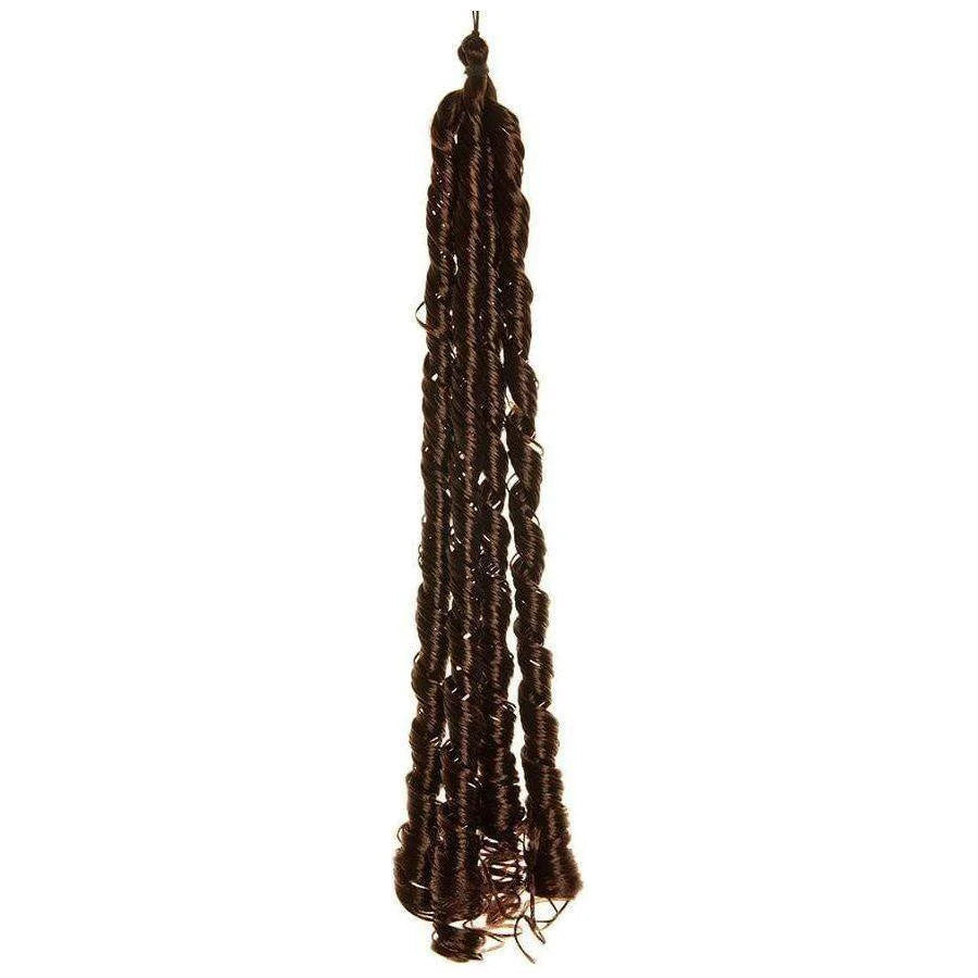 Hair New Curly Piece 14" – Synthetic Hair COLOR 33, COLOR 1