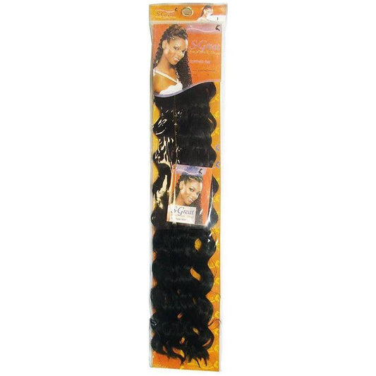 S-Great Braid. Bulk. Weft Synthetic Hair color 2