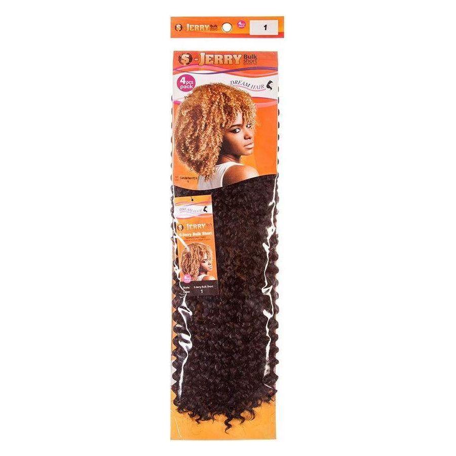 S-Jerry Bulk Short Synthetic Hair 4 Pcs Pack