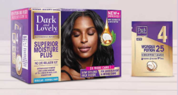 Dark & Lovely Moisture Plus No-Lye Relaxer Regular