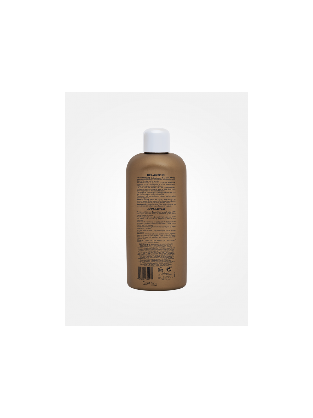 Pr. Francoise Bedon  Lait De Luxe Réparateur Brightening Milk 500ml