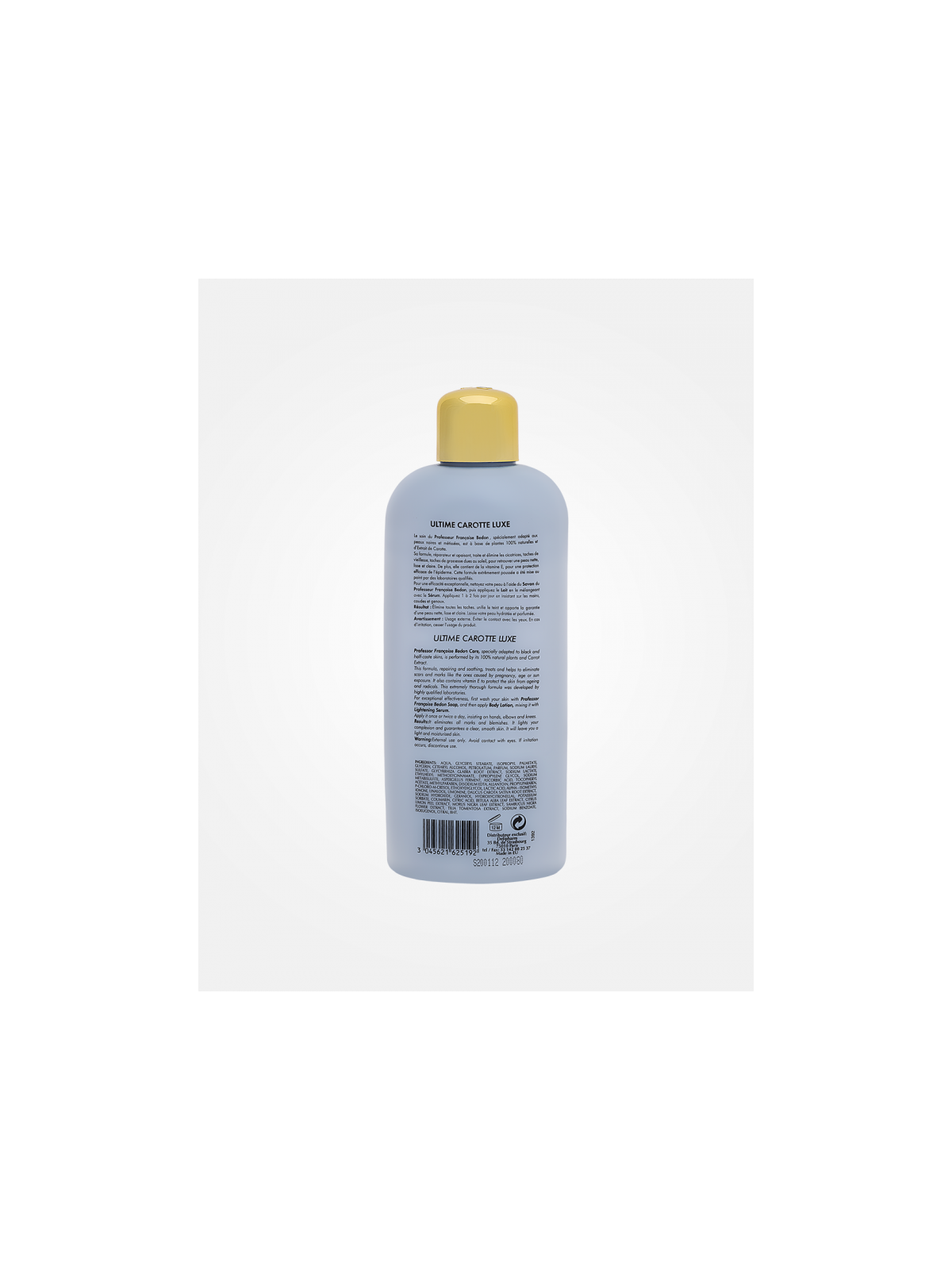 Pr.Francoise Bedon Ultimate Carotte Luxe Lightening Lotion 500ml
