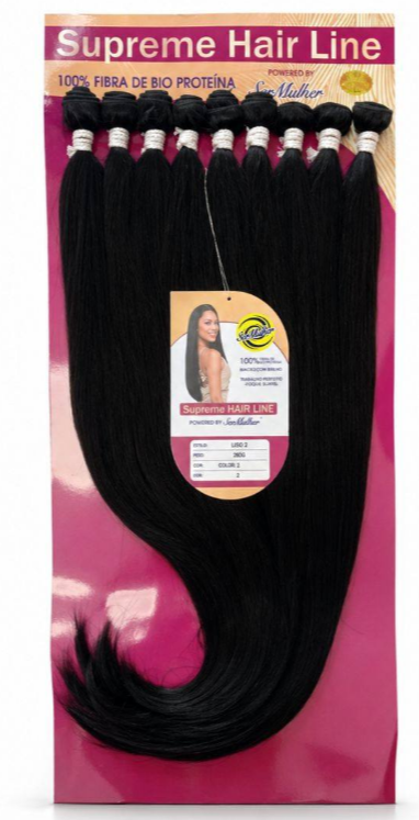 MARLI- Extension a Tessitura Top Quality- capelli Lisci 320g 3 per 70cm cm, 3 per 65cm, 3 per 60cm