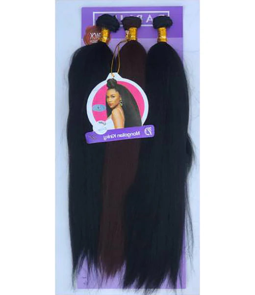 Darling Mongolian Kinky 22" Black .