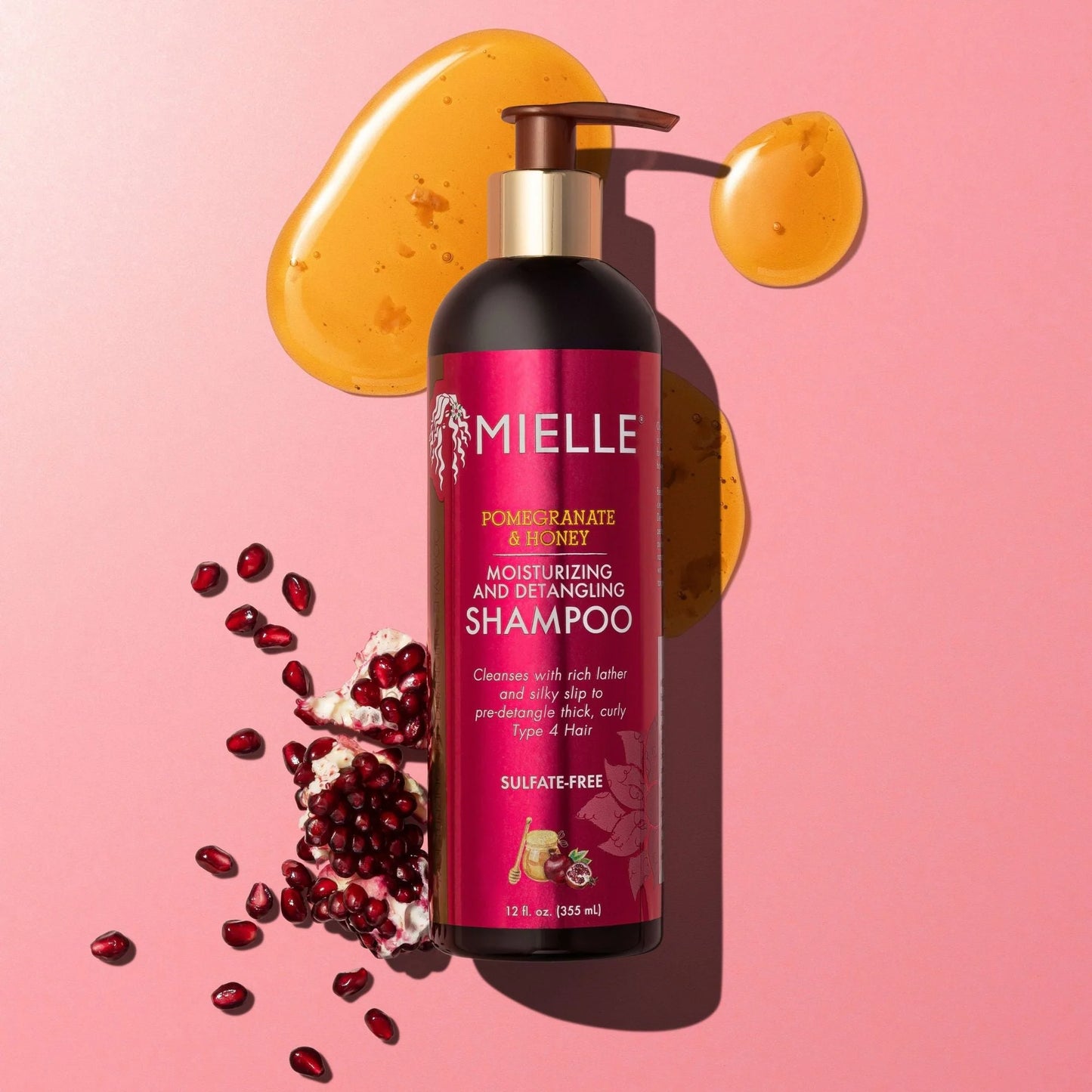 Mielle Pomegranate & Honey Detangling Shampoo .355ml 12 fl.oz