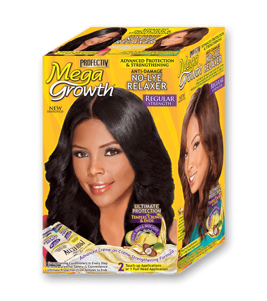 MegaGrowth No-Lye Regular Relaxer 2 Touch uu application