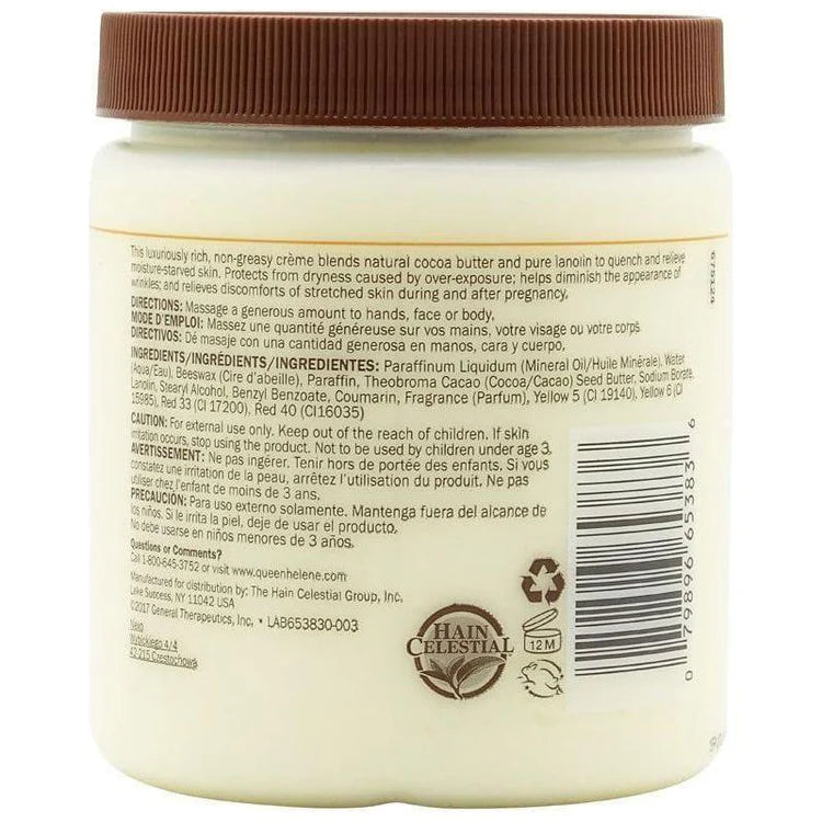 Queen Helene Cocoa Butter Face + Body Cream 443ml