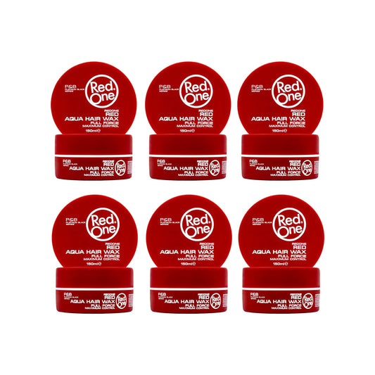 REDONE RED AQUA HAIR WAX FULL FORCE 6x150ml